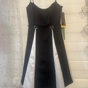 Morgan-co Women's Black Dress